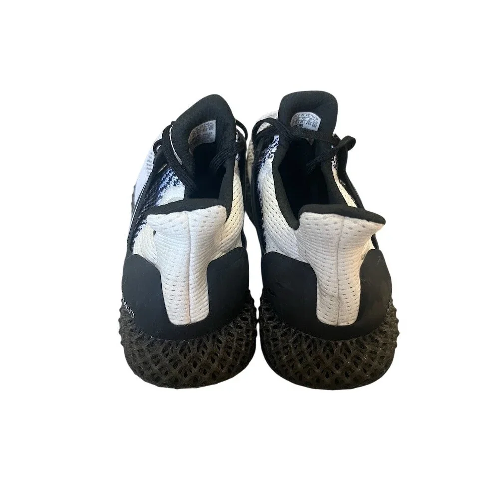 Adidas Ultra 4D Men's Running Shoes Oreo White/Black Size 11 No Box